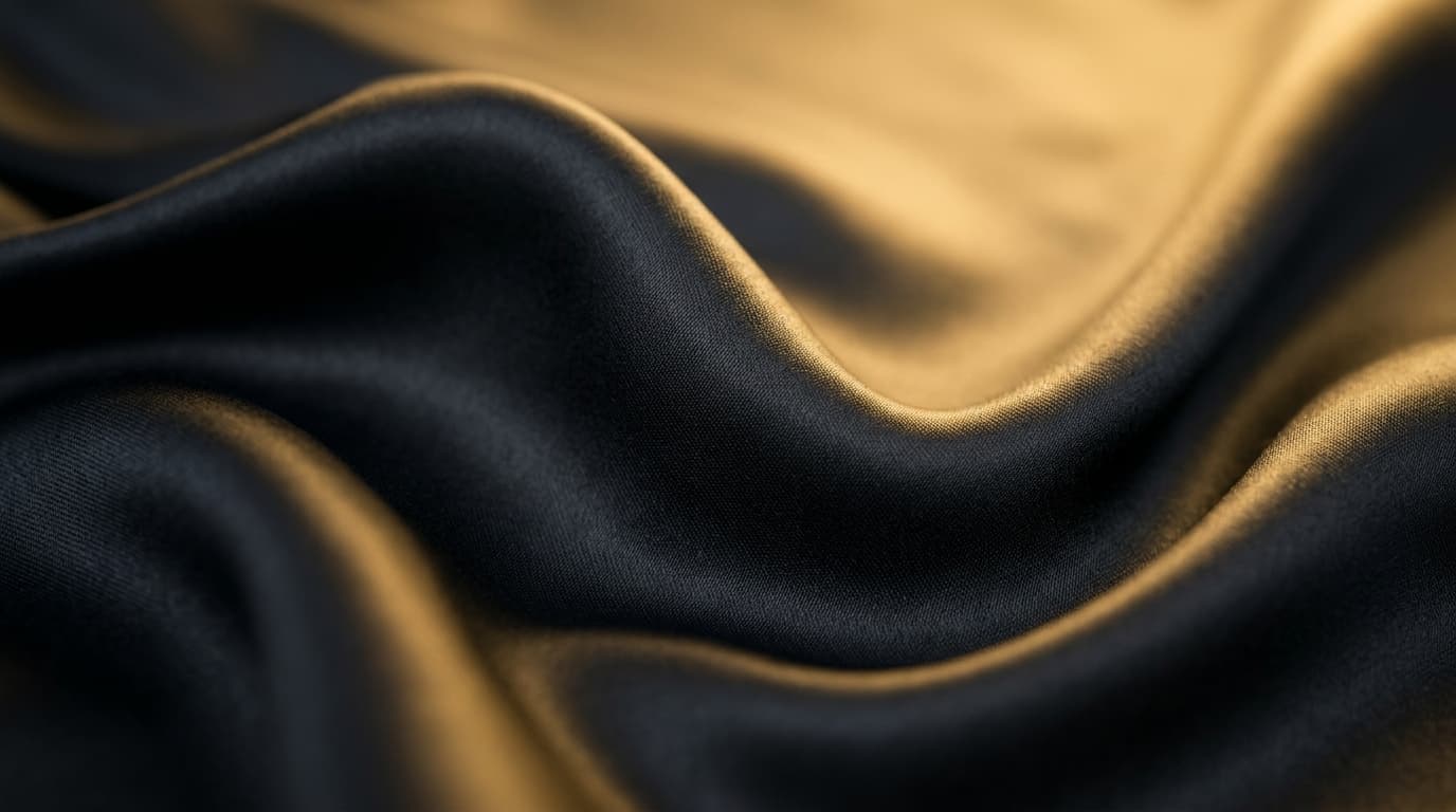 Waving luxury satin silk cloth